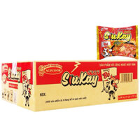 Thùng Mì SiuKay Vị Bò- Hải Sản 24g x127g