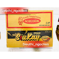 Thùng Mì SiuKay Vị Bò- Vị Hải Sản 24 Gói x127g