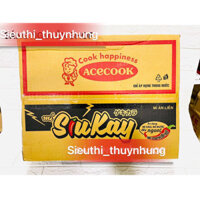 Thùng Mì SiuKay Vị Bò- Vị Hải Sản 24 Gói x127g