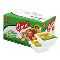 Thùng Mì Tôm Chanh Omni 24 Bát × 75g