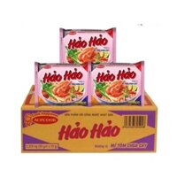 Thùng Mì Tôm hảo hảo chua cay- Mì Xào 30 Gói x 75g