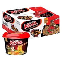 Thùng mì trộn Cung đình Kool Trứng muối tô 90g (12 tô)