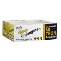 Thùng Mì trộn tương đen Koreno Jjajangmen gói 115g
