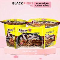 Thùng mì xốt tương đen Jin Jjajang Ramen Ottogi 135g/70g/115g