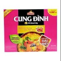 THÙNG MỲ CUNG ĐÌNH SƯỜN HEO, GÀ HẦM 30 GÓI * 80G