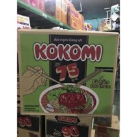 THÙNG MỲ KOKOMI ĐẠI BÒ HẦM RAU THƠM 30 GÓI x 75g