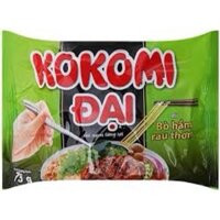 THÙNG MỲ KOKOMI ĐẠI BÒ HẦM RAU THƠM 30 GÓI x 75g - SHOP THU QUÂN