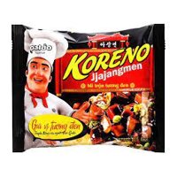 Thùng Mỳ trộn ăn liền tương đen Koreno Jjajangmen Paldo 115g*24 gói