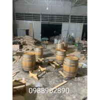 Thùng ngâm rượu gỗ sồi nhập khẩu