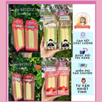 Thùng nguyên 20 bánh tam giác DingPan mộc đỏ mềm mịn Dâu -Trà Xanh -Socola