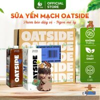 [THÙNG NGUYÊN] Sữa Yến Mạch Oatside Không Đường Vị Truyền Thống & Choco Thơm Béo Việt Thái