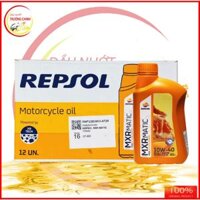 Thùng Nhớt Repsol Matic 4T 10W40 MB 800ML dành cho xe ga