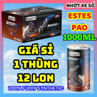 Thùng nhớt xe số giá sỉ KEPLER 3000V SN 10W40 (1L), dầu tổng hợp ESTER + PAO, êm bốc, mát máy, giảm ma sát, giảm mài mòn