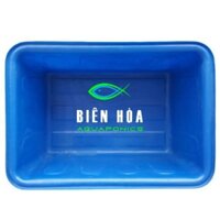 Thùng nhựa chữ nhật 100 LÍT trồng rau Aquaponics, nuôi cá, chứa nước - thực phẩm