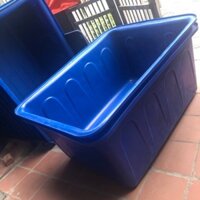 Thùng nhựa chữ nhật 500l - Kt: 132x95x66 cm