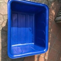 Thùng nhựa chữ nhật để  nuôi cá dung tích 50l 100l 200l 300l 500l