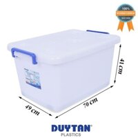 Thùng nhựa có bánh xe Duy Tân 90L