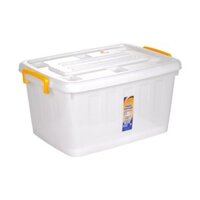 Thùng nhựa có nắp đựng đồ có bánh xe Việt Nhật. 30l: 52 x 32 x 27 (cm)/ 55l: 60,5 x 42,5 x 31,5 cm)