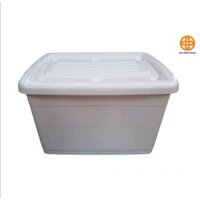 Thùng nhựa có nắp đựng đồ  có bánh xe Việt Nhật. Thùng 30l: 52 x 32 x 27 (cm).  Thùng 55l: 60,5 x 42,5 x 31,5 (cm)