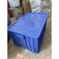 Thùng nhựa có nắp, sóng nhựa có nắp đựng bát, cất đồ 60L, 80L, 100L