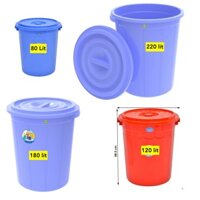 Thùng Nhựa Có Nắp, Xô Nhựa Có Nắp, Thùng Đựng Gạo, Xô Nhựa Tròn Có Nắp