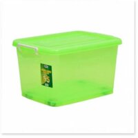 Thùng nhựa công nghiệp size to đa năng có nắp đậy, nhựa cao cấp có bánh xe tiện lợi – Song Long Plastic