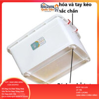 Thùng nhựa đựng đồ, bát đĩa có bánh xe Việt Nhật các cỡ 75L-85L cao cấp bền đẹp, cứng chắc