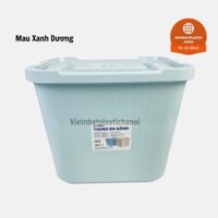 Thùng nhựa đựng đồ chơi có bánh xe Việt Nhật 5321