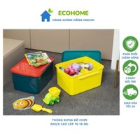Thùng nhựa đựng đồ chơi 10-18-30L nhựa cao cấp chính hãng Inochi - Thùng đựng đồ đa năng, để đồ tiết kiệm không gian