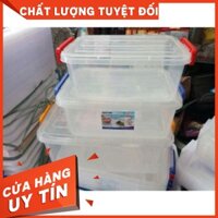 Thùng nhựa DUY TÂN nhựa dẻo dai trong suốt 10 lít, 15 lít, 30 lít