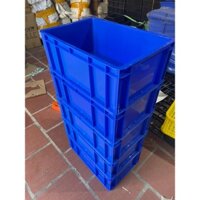 Thùng nhựa sóng bít kích thước: 500x330x200mm nhiều màu sắc đựng hải sản, rau củ quả siêu thị,dụng cụ cơ khí, nuôi cá