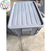 Thùng nhựa, sọt nhựa đựng bát đĩa, đồ công nghiệp kt 61x42x31 cm 643