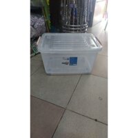 Thùng nhựa trong 30 lít bánh xe di đại hưng