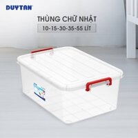 Thùng nhựa trong đựng đồ Duy Tân 10L/15L BAO ĐỔI TRẢ NẾU BỂ VỠ