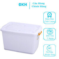 Thùng nhựa vuông 140 lít Duy tân