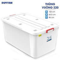 Thùng nhựa vuông 220L Duy Tân