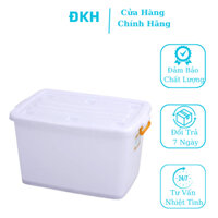 Thùng nhựa vuông 90 lít Duy Tân