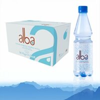 Thùng Nước Alba 500ml Không Ga Chai Nhựa (Thùng 24 Chai) – Nước Suối Alba 500ml