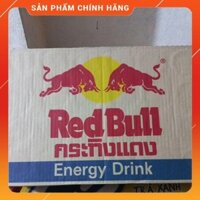 Thùng nước bò húc RedBull 24 lon