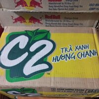 Thùng nước C2 trà xanh 355ml (24 chai)