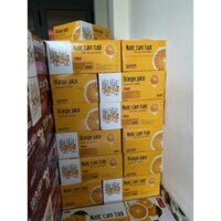 Thùng Nước Cam Tươi 24lon,24 lon nước cam tươi vị ngọt mát, đánh thức vị giác