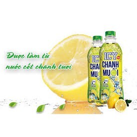Thùng nước chanh muối ICY - 350ml, 24 chai