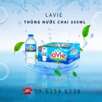 Thùng nước đóng chai Lavie 350ml