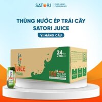 Thùng nước ép trái cây Satori Juice vị Mãng Cầu (24 lon)