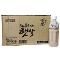 Thùng nước gạo Hàn Quốc SahmYook chai 500ml