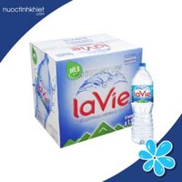 Thùng nước khoáng Lavie 1.5L