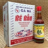 Thùng Nước Mắm Cá Cơm Nguyên Chất Bé Bầu Loại Thượng Hạng, Thơm Ngon (6 Chai *500ml)- Đặc Sản Cà Ná Ninh Thuận