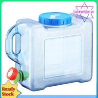 Thùng nước ngoài trời dung tích 5L Hộp đựng nước dã ngoại di động có vòi