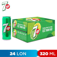 Thùng Nước Ngọt có ga 24 lon 320ml