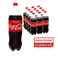 Thùng nước ngọt Coca Cola 1.5l (12 chai)